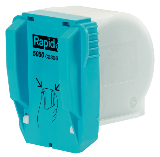 Rapid 5050 - Stifter - stål - med kassett - pakke av 5000 - for Rapid 5050e  Supreme 5050e