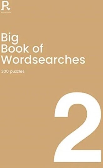 Big Book Of Wordsearches Book 2 Av Richardson Puzzles And Games Big Book Of Wordsearches Book 2 Av Richardson Puzzles And Games