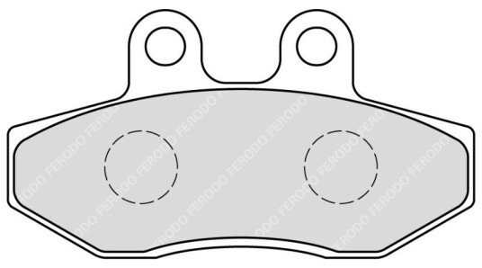 Bremseklosser FERODO FDB2224EF