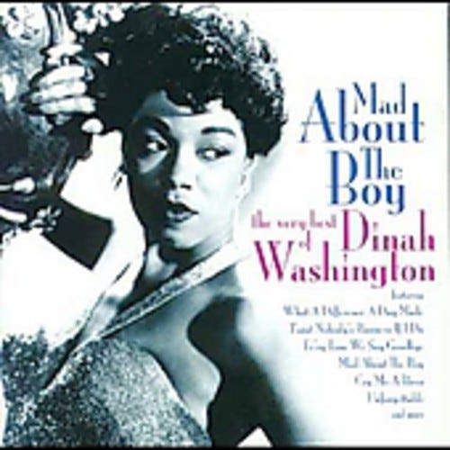 Dinah Washington Mad About The Boy: The Best Of Dinah Washington CD Dinah Washington Mad About The Boy: The Best Of Dinah Washington CD