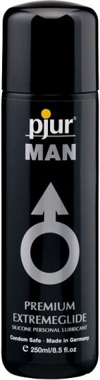 Pjur Man: Premium Extremeglide Silikonbasert Glidemiddel 250 ml