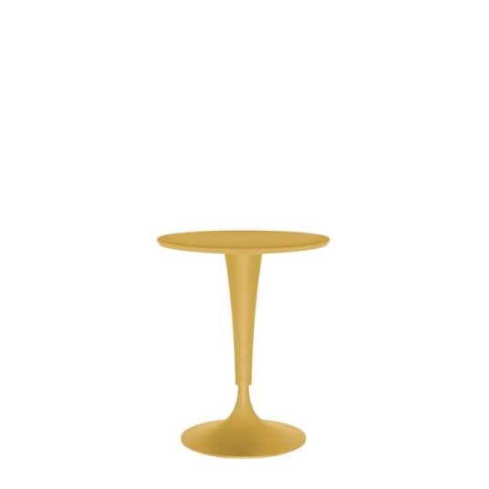 Kartell DR. NA Sofabord Ø60 Sennepsgul Kartell DR. NA Sofabord Ø60 Sennepsgul