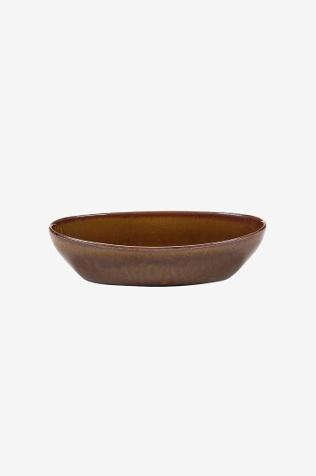 Serax   Skål oval OUT OF LINES BY UNCHARTED 2 pakning   Gul