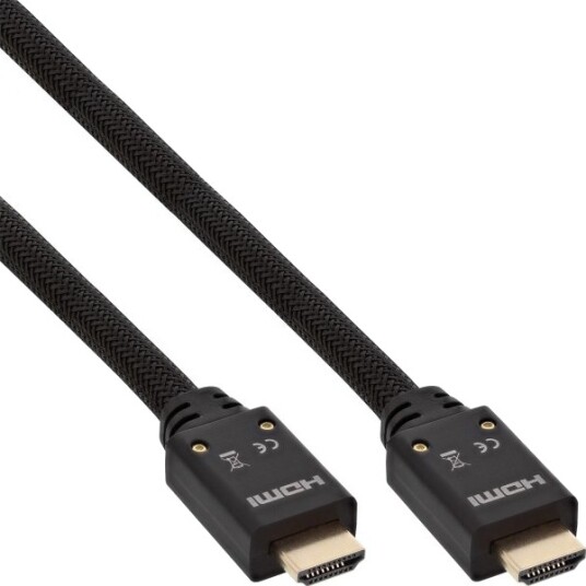 Inline 17515A 15 M Hdmi Type A Standard Hdmi Type A Standard 3D 18 Gbit/Sek. Sort Inline 17515A 15 M Hdmi Type A Standard Hdmi Type A Standard 3D 18 Gbit/Sek. Sort