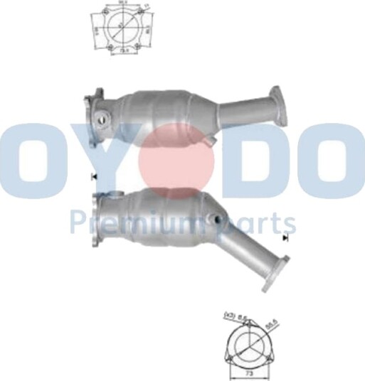 Katalysator Oyodo 10N0104 OYO