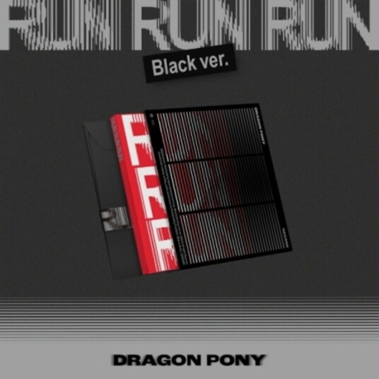 Dragon Pony  Ep  Run Run Run  Black Version  CD