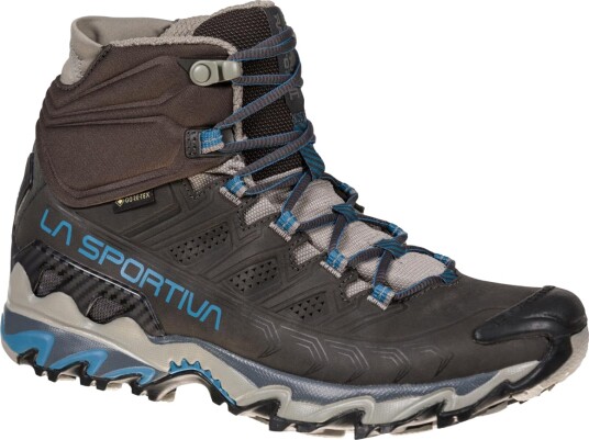 La Sportiva Ultra Raptor II Leather Mid Gtx W´S Hikingsko Dame, 900630 Carbon/Atlantic, 41