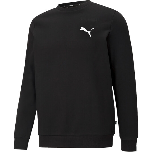 Puma ESS Small Logo Crew FL , collegegenser herre XXL Puma Black-Cat