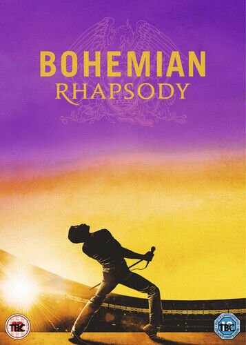 Bohemian Rhapsody DVD 2019 Rami Malek Singer DIR cert 12 English Brand New