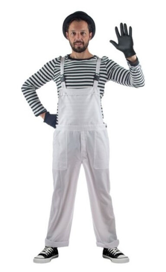 Boland Traciks Hvide Overalls Kostume ES603032WM