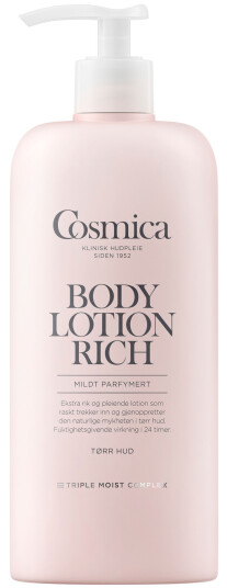Cosmica Bodylotion rich med parfyme 400 ml Cosmica Bodylotion rich med parfyme 400 ml