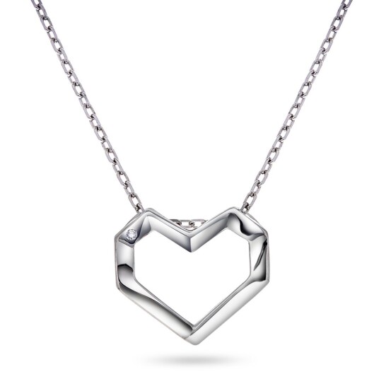 Pan Jewelry, Smykke i 925 sølv med hjerte