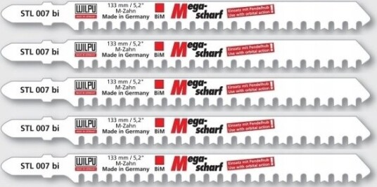 Hektestrimler For Tre Og Plast Wilpu Stl 007 Bi, 5 Stk.