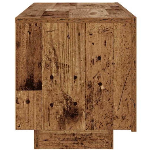  Nattbord gammelt tre 100x35x40 cm konstruert tre 8721158760678