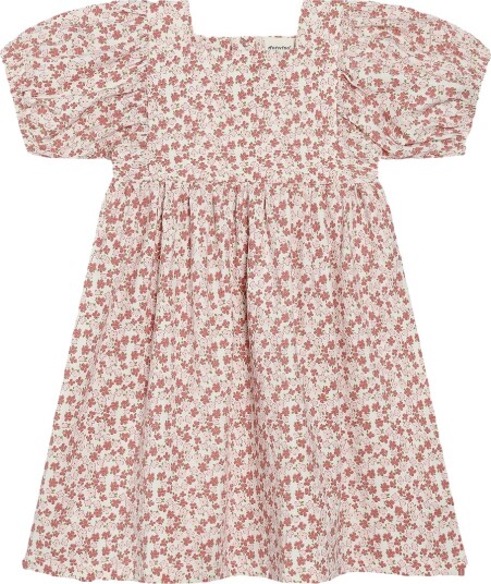 Minymo Dress Ss Aop   Pink   128