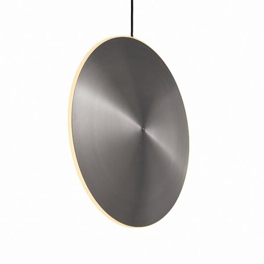 Graypants Chrona Dish 17 Vertikal Taklampe Børstet Stål