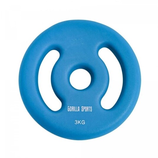 Gorilla Sports Viktskivor Neopren 31mm (Par)