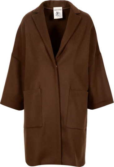 Semicouture Dame Frakker Brun S,