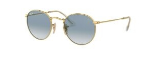 Ray-Ban Round flat lenses RB3447N 001/3F 53 Ray-Ban Round flat lenses RB3447N 001/3F 53
