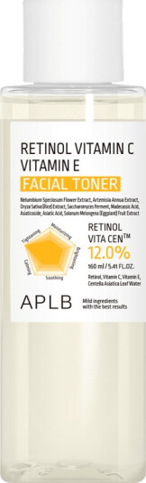 APLB Retinol Vitamin C Vitamin E Facial Toner 160ml APLB Retinol Vitamin C Vitamin E Facial Toner 160ml