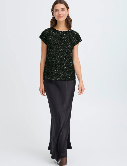 Fransa Frcharlotta Top 1 - Black - M Fransa Frcharlotta Top 1 - Black - M