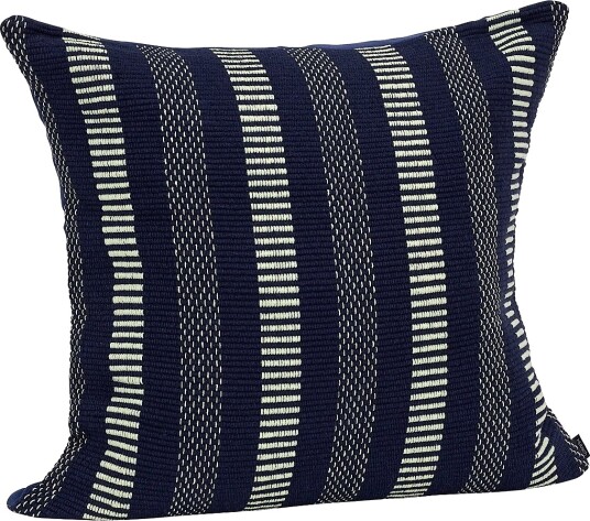 Hübsch Morph Cushion Dark Blue Navy 60X60CM Hübsch Morph Cushion Dark Blue Navy 60X60CM