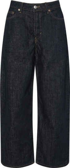 Weekday Andromeda Low Rise Loose Baggy Jeans Navy 26 x 32