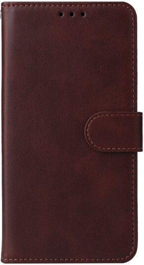 EIDERWOOD iPhone 17 Kunstskinn Flip Deksel med Lommebok &  Stropp – Brun