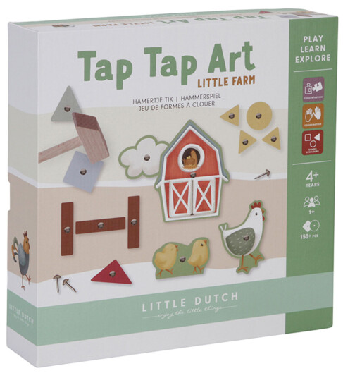 Little Dutch Tap Tap art set Little Farm FSC LD7160