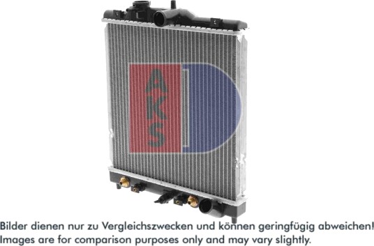 AKS DASIS 100016N Radiator motorkjøling