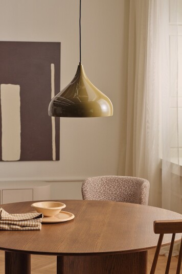 Ellos Home   Taklampe Drop   Grønn