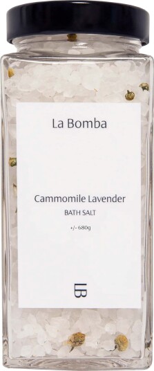 La Bomba Camomile Lavender Bath Salt 680 g