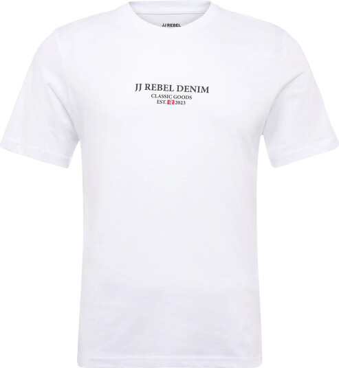 JJ REBEL Jrebjeans Rebel Print Tee Ss O Neck Sn White XS JJ REBEL Jrebjeans Rebel Print Tee Ss O Neck Sn White XS