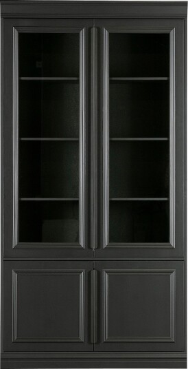 WOOOD Vitrineskap Organize 44 cm Svart