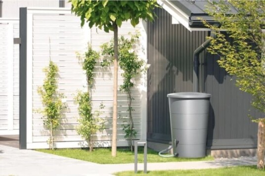 Prosperplast TANK REGNVANNBEHOLDER GLATT 160L ANTRASITT