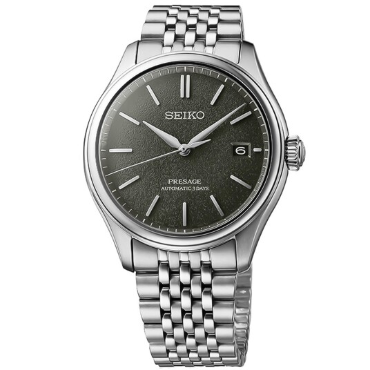 Seiko Herreklokke SPB465J1 Presage Sort/Stål Ø40.2 mm