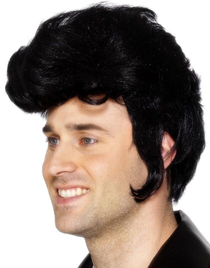 Smiffy's Teddy Boy Svart Parykk Smiffy's Teddy Boy Svart Parykk