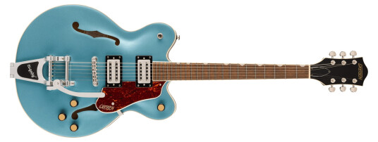 Gretsch G2622T Streamliner Center Block DC Bigsby LF Broad’Tron Arctic Blue Gretsch G2622T Streamliner Center Block DC Bigsby LF Broad’Tron Arctic Blue