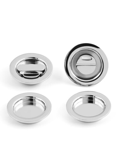 Habo WC beslag Skyvedør Ø40mm Krom SB