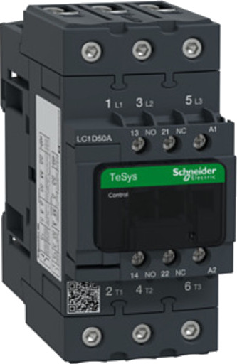 Schneider Electric 3p everlink contactor ac3 440v 50a coil (3389119408622)