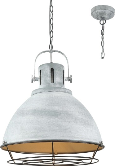Sandvik Takpendel  Diameter 38 Cm  Grå