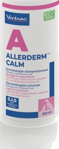 Virbac Allerderm Calm Sjampo For Hund Og Katt 250 ml Virbac Allerderm Calm Sjampo For Hund Og Katt 250 ml