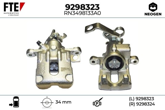FTE 9298323 Bremsecaliper FTE 9298323 Bremsecaliper