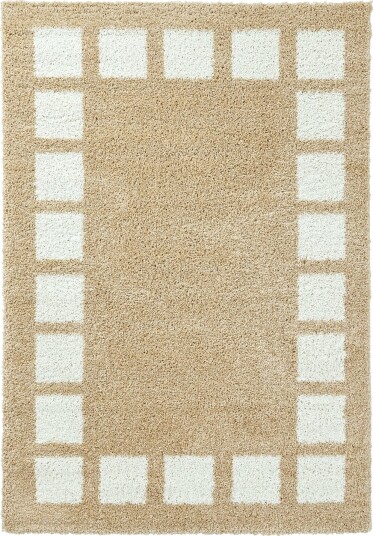 Ryetepper Asilah beige/hvit Størrelse: 200 x 290 cm