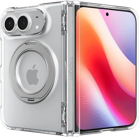 Spigen Ultra Hybrid Pro S MagSafe - Clear white - iPhone Duo