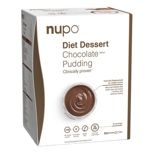 Nupo Diet Chocolate Pudding 12 Servings