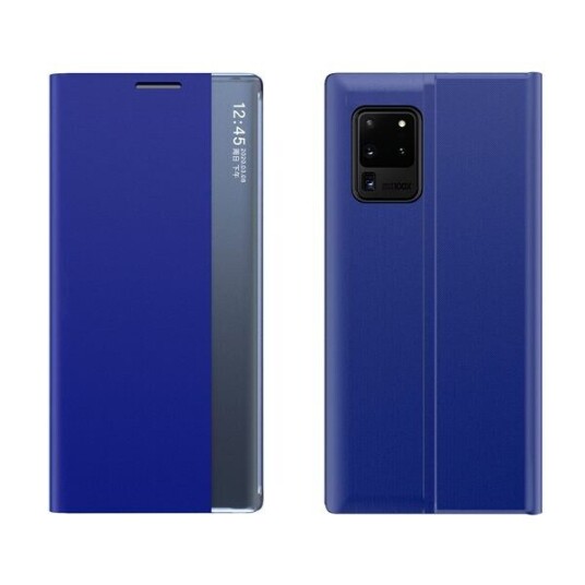 Hurtel New Sleep Case-Deksel Med Klaff Og Stativfunksjon For Samsung Galaxy A53 5G Blå