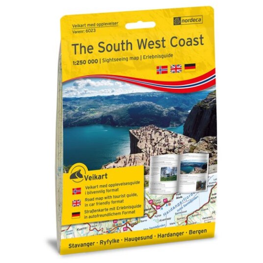 The South West Coast 1:250 000 m/hefte