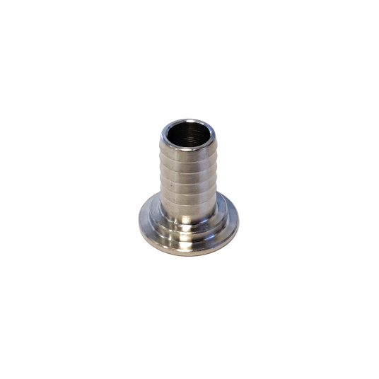 10mm slangenippel for 5/8" mutter for fatkobling, shank og lignende