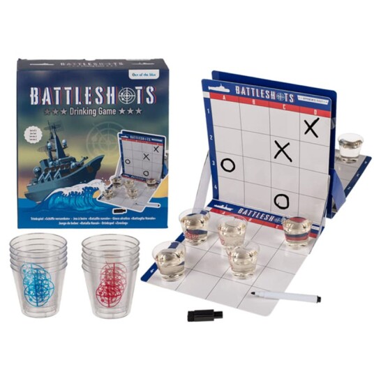 Out of the Blue Drikkespill Battle Shots